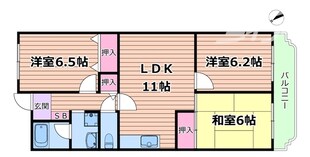 ベルフォーレ永楽荘の物件間取画像